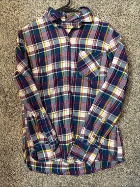 Field & Stream Multicolor Plaid Button-Down Shirt